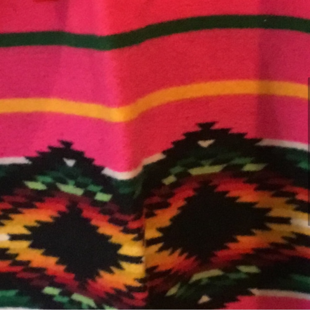 Vintage Colorful Wool "Beaver State" Pendleton Muchacho Robe 32×44 - Picture 5 of 5